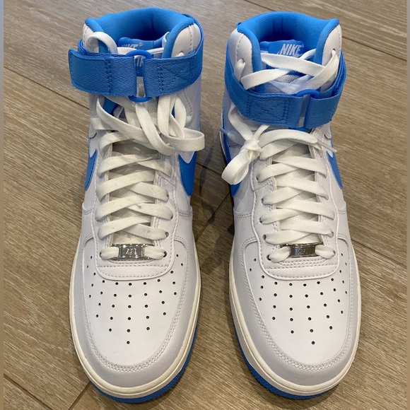 Nike Air Force 1 “university blue” High OG QS, women’s 10.5, NWT - Picture 4 of 13